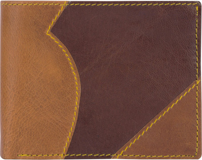 

India Money Purse Men Multicolor Genuine Leather Wallet(7 Card Slots), Designer brown