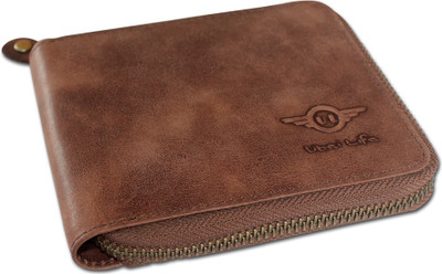 

Ubai Lifa Men Brown Genuine Leather Wallet(2 Card Slots)