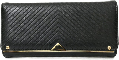 

Ferishta Women Black Artificial Leather Wallet(6 Card Slots)