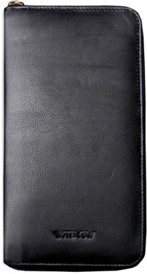 

ABYS Men Black Genuine Leather Card Holder(10 Card Slots)