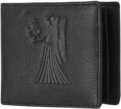 

Justrack Men Black Genuine Leather Wallet(1 Card Slot)