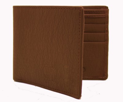 

Nietz Men Brown Artificial Leather Wallet(10 Card Slots)