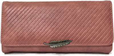 

Ferishta Women Pink Artificial Leather Wallet(6 Card Slots), Brick red