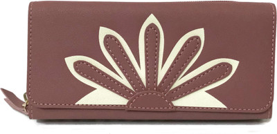 

Ferishta Women Brown Artificial Leather Wallet(10 Card Slots), Pink