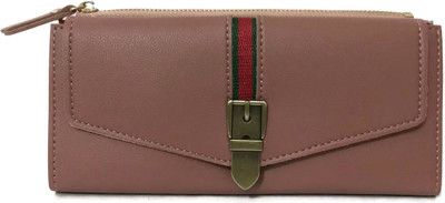 

Ferishta Women Pink Artificial Leather Wallet(11 Card Slots)