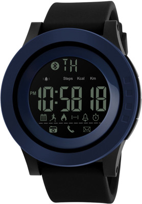 

Skmei Gmarks -1255 Bluetooth Smart Watch Blue Sports Hybrid Watch - For Boys & Girls