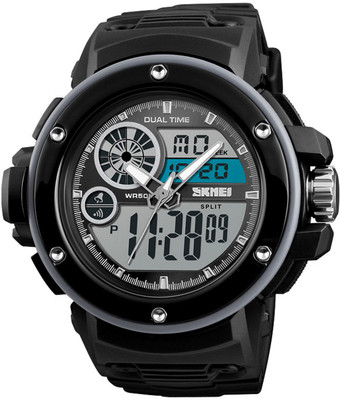 Skmei Gmarks -1341 Black Sports Watch - For Men