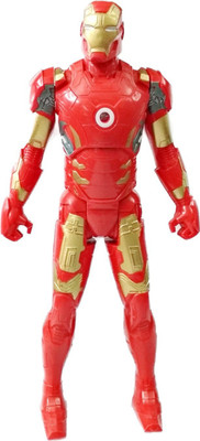 

ClueSteps The Avengers Super Hero Iron Man Protector of your Kids 12 Inch Height of the Iron Man(Multicolor)