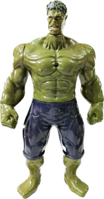 

ClueSteps The Avengers Super Hero Hulk Protector of your Kids 12 Inch Height of the Hulk(Multicolor)