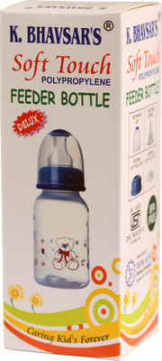 

K.BHAVSAR`S Baby Feeder Bottle - Delux Quality (BPA Free) - 125 ml(Blue)
