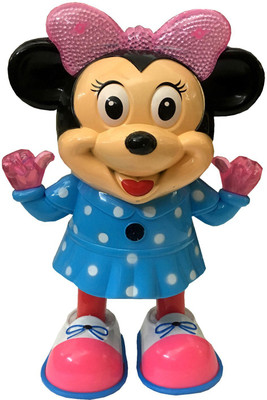 

ClueSteps Baby Rattle Dancing Minnie Mouse Music Dance Let's Play Together with this Musical and Dancing Minnie Mouse Blue in Color Rattle(Blue, Multicolor)