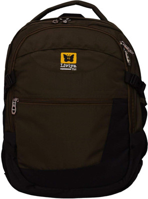 

Liviya SB1242 37 L Laptop Backpack(Red), Green