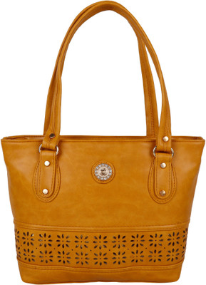 

RBRN Women And Girls Stylish Handbag Shoulder Bag(Gold, 10 L)