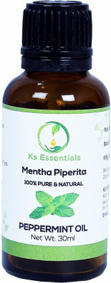 

ks Essentials 100% Pure & Natural Peppermint Oil (Mentha piperita) (30 ml)(30 ml)