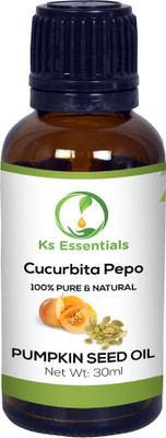 

Ks Essentials 100% Pure & Natural Therapeutic Grade Pumpkin Seed Oil (30ml)(30 ml)