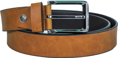 

Second May Men Formal Tan Genuine Leather Belt, Tan 1