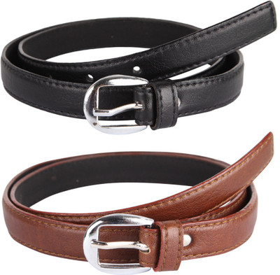 

HT Collections Men Casual Brown Genuine Leather Belt