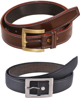 

Lee Topper Men Blue, Brown Artificial Leather Belt