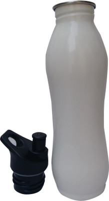 

Nation1 Stainless Steel Sports & Gym 750 ml Sipper(Pack of 1, White)