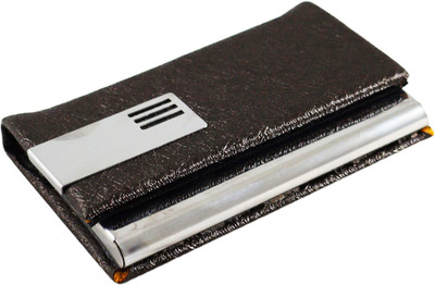 

Dikawen Executive Luxurious Design 20 Card Holder(Set of 1, Brown)