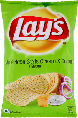 

Lay's American Style Cream & Onion Flavour Chips(90 g)