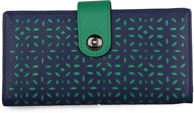 

Glasy Casual Green Clutch