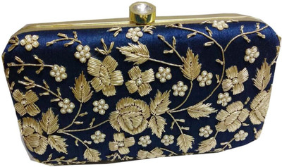 

Liwa Fashion Party Blue Clutch