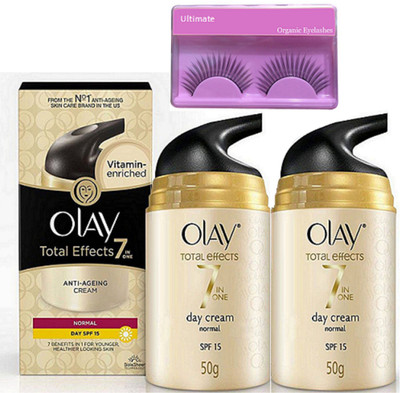 

Ultimate Eyelashes, Olay Total Effects 7 In One Day Cream Normal Spf 24 (Pack Of 2)(Set of 3)