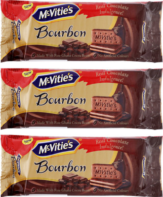 

McVities Bourbon Biscuits(200 g, Pack of 2)