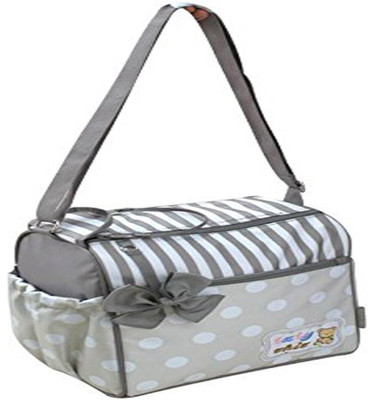 

Baybee BabyBud Premium Quality Baby Nappie Diaper Changing Bag -Feeding Accessories Mother Bag Diaper Bag(Grey)