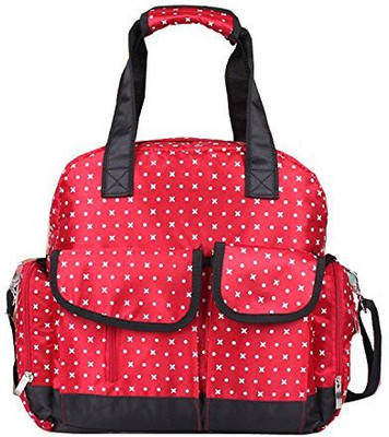 

Baybee Nest Premium Quality Baby Nappie Diaper Changing Bag - Feeding Accessories Mother Bag Diaper Bag(Red)