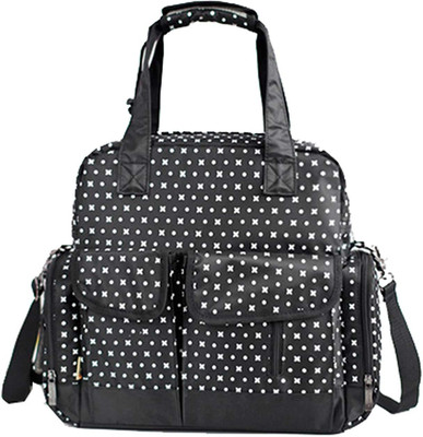 

Baybee Nest Premium Quality Baby Nappie Diaper Changing Bag - Feeding Accessories Mother Bag Diaper Bag(Black)