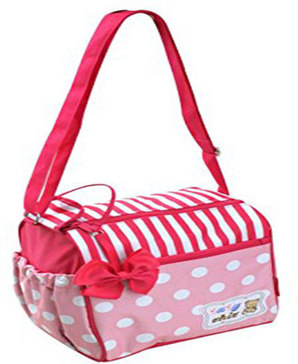 

Baybee BabyBud Premium Quality Baby Nappie Diaper Changing Bag -Feeding Accessories Mother Bag Diaper Bag(Red)