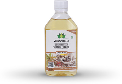 

vimochana Cold Pressed Hexane Free Castor Oil Plastic Bottle(180.0 ml)