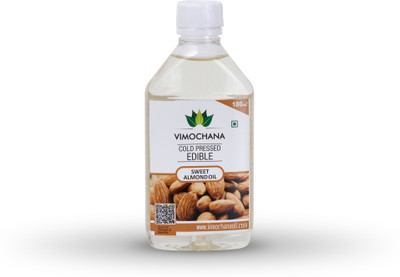 

vimochana Cold Pressed Edible Sweet Almond Oil Extract Oil Plastic Bottle(180 ml)
