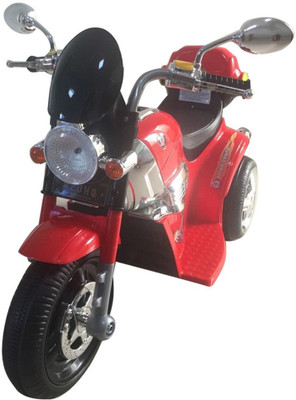 

bhuvid KIds bike with foot race Bike Battery Operated Ride On(Multicolor), Red