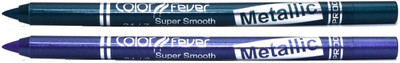

Color Fever Metallic Eye Pencil - Glazed Green - Cool Purple 3.6 g(Multi Color)