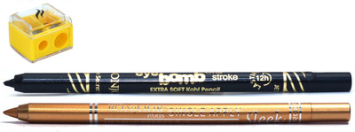 

Coat Me Bonjour Paris Metallic & Non Transfer Eye Liner With Sharpener 3.6 g(Multi)