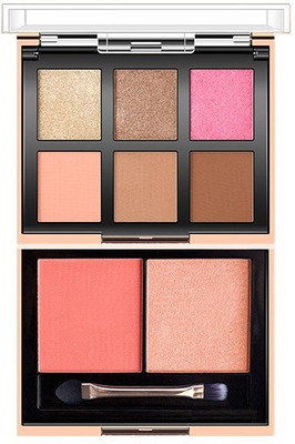 

O.TWO.O 9982 : Traveler's 2 in 1 Eyeshadows & Blusher - Rich Colors, Waterproof, Smoothness and Ease to Wear, Quality Pigmentation 25 g(9982A04)