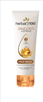 

HERBAL TREE GOLD LUSTROUS & ANTI AGEING & SKIN FASH WASH Face Wash(120 ml)