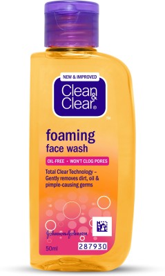 

Clean & Clear Foaming Face Wash(50 ml)