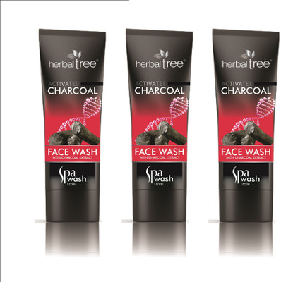 

HERBAL TREE CHARCOAL WITH ACTIVATED CHARCOAL FASH WASH Face Wash(360 ml)