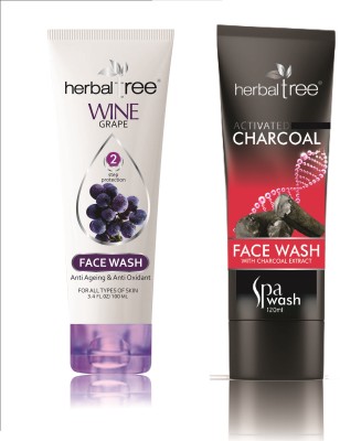 

HERBAL TREE WINE & CHARCOAL FACE WASH Face Wash(240 ml)