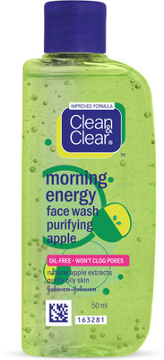 

Clean & Clear Morning Energy Purifying Apple Face Wash(50 ml)