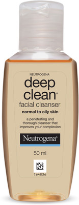 

Neutrogena Deep Clean Facial Cleanser Face Wash(50 ml)