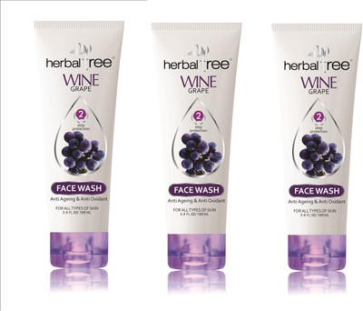 

HERBAL TREE WINE GRAPE ANTI AGEING & ANTI OXIDANT FACE WASH Face Wash(360 ml)