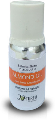 

Turfy Sweet Almond Oil pure and Natural skin-hair-face oil Pack of 2 Hair Oil(20 ml)