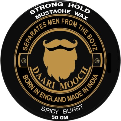 

Daarimooch SPICY BURST strong hold mustache wax Beard Cream(50 g)