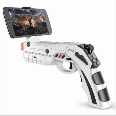 

Ipega Gun Design Wireless Bluetooth Controller ( PG-9082 ) for Android / iOS / Windows / Mac Handheld Gaming Console(White)