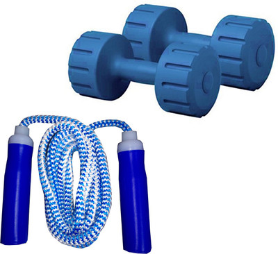 

SIXON SPORTS COMBO4 PVC 6KG Dumbbell Set With Accessories Home Gym Combo(0 - 20 kg)